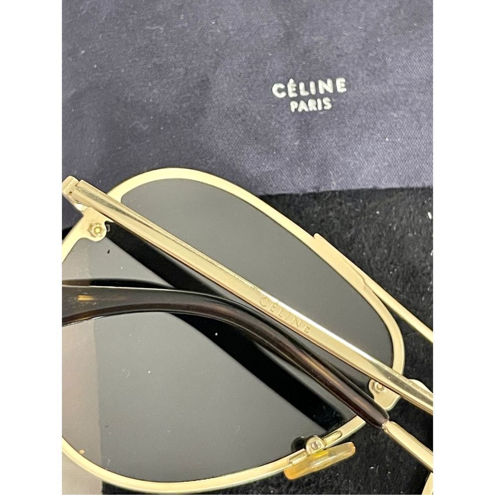 Celine Brown Aviator Sunglasses - Picture 9 of 9